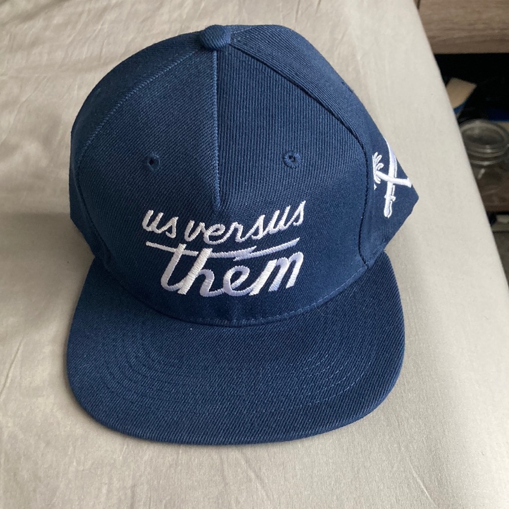 Us Versus Them Flat Brim Hat